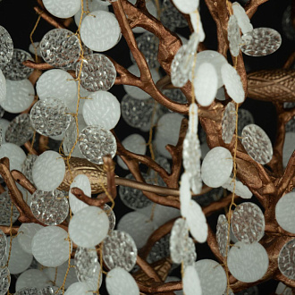 Торшер *55 см, 5*G9*W, Loft It 10066F GB Fairytree, Темное золото