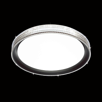 Cветильник 49*7,5 см, LED 72W, 3000-6000 К, IP43, белый/черный, пластик Sonex Shiny, 3049/EL