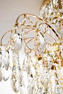 Люстра 58*58*55 см, Е14/LED 8x40+24W, Золото MODELUX ML.1703.8 GD