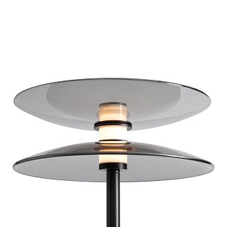 Торшер 144-144 см, LED*7W, 3000K, Freya Tower FR5537FL-L7B, Черный