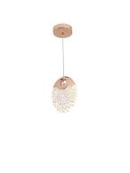 Подвесной светильник 13*20 см, 1*LED*5W 4000K Arte Lamp Vitoria A2095SP-1GO золото
