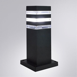 Ландшафтный светильник 9*9*30 cм, 1*E27*20W Arte Lamp Heather A4413FN-1BK черный