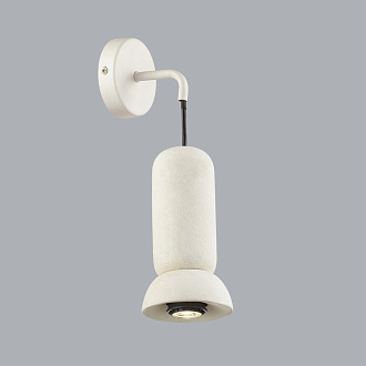 Бра 15*11*36 см, 1 GU10*4W, Odeon Light Kerama, белый 5054/1WE