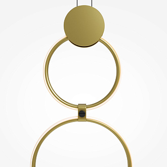 Подвесной светильник 26*8*376 см, LED, 3000К, Maytoni LINK MOD357PL-L20BS3K латунный
