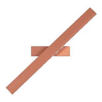 Бра 47,5*4*-7,3 см, *LED, 11W, 4000K, ST-Luce Euclidics SL1018.623.01, коричневый