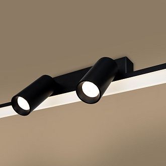 Светильник 60**-9,5 см, *LED*16W, 4000K, Freya Стремление/Aspiration FR6120CL-L16B, Черный