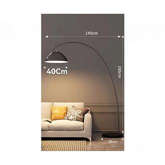 Торшер Kink Light Тинк KIN07051,19 черный