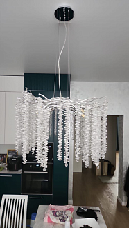 Светильник 120 см, Odeon Light Banche 5004/12, серебристый