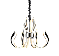 Подвесная светодиодная люстра Mantra Versailles 5561, диаметр 85, LED, W155, хром