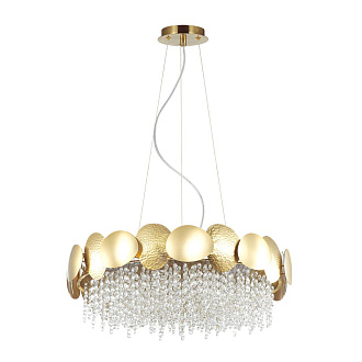 Люстра Odeon Light Ulla 4636/6, диаметр 60 см, золото
