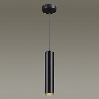 Подвесной светильник Odeon Light Corse 3872/1L черный, диаметр 5.5 см
