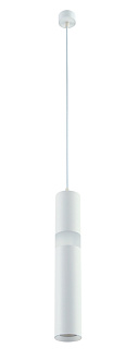 Светильник подвесной 6 см, 1*5W/10W/15W, 4000K, Crystal Lux CLT 038C360 WH Белый