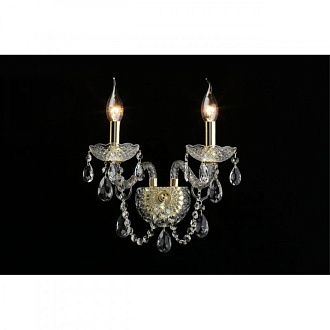 Бра 19*30*30 см, 2*E14, 40W, Aployt Koletta APL.755.11.02, золотой