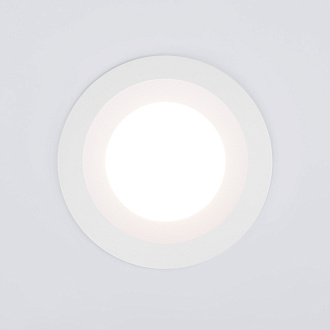 Встраиваемый точечный светильник 110 MR16 белый Elektrostandard, вр 6,5 см