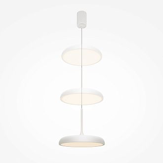 Подвесной светильник 40*48-200 см, *LED*39W, 3000K, Maytoni Gerhard MOD189PL-L39W3K, Белый