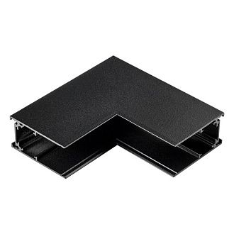 Коннектор 10*10*-2,6 см,  Lightstar Uno 509137, черный