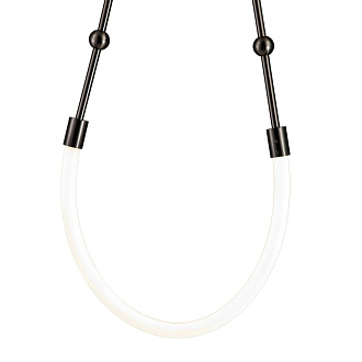 Подвесной светильник 398*60 мм, 1*LED 13W 3000-6500K хром Indigo Corda V000059L, 14010/1P Chrome