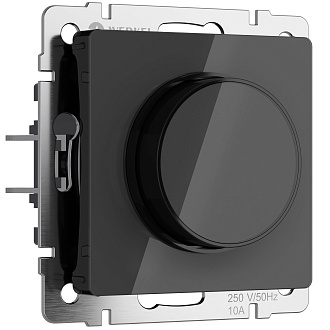 W1142048 Диммер, черный акрил Werkel, 4690389197697