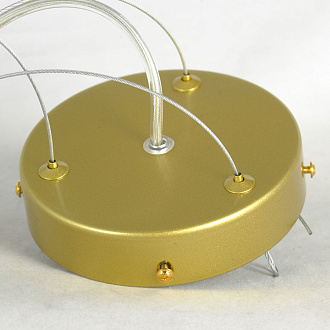 Люстра подвесная Lussole LSP-8751, 80*50 см, матовое золото