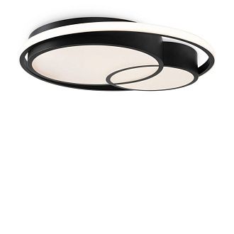 Потолочный светильник 47 см, 70W, 4000K, Freya Tucene FR10029CL-L70B, черный