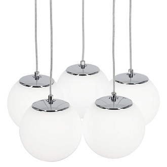 Люстра 45*120 см, LED*60W, 3000-5500К, 6000Lm, 22 м2 Матовый хром Citilux Адам CL228A051
