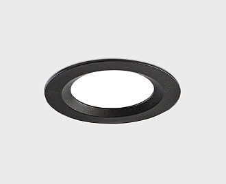 Влагозащищенный светильник 9*7,5 см, ITALLINE IT08-8018 black 3000K, вр 8 см