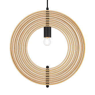 Подвесной светильник  43 см, E27 1 40W, К, Черный Maytoni Roots MOD197PL-01W