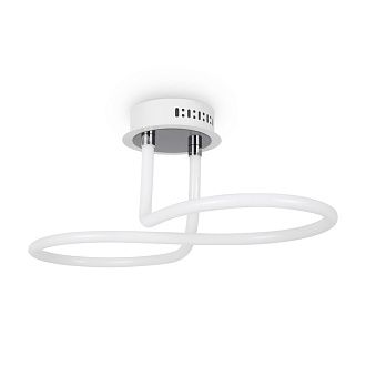 Светильник 62*27*-21 см, *LED*32W, 4000K, Freya Нарядный/Fancy FR6059CL-L45W, Белый и Хром