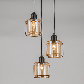 Подвесная люстра Citilux Таверна CL542232, диаметр 26 см, черный