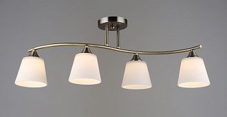 Люстра L375 x W230 x H255, мм, 2*40W (80W), AB (Бронза) Rilon 6581/4 AB