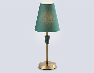 Настольная лампа с абажуром **46- см, 1*E14*40W, K, Ambrella Light High Light LH75057, латунь