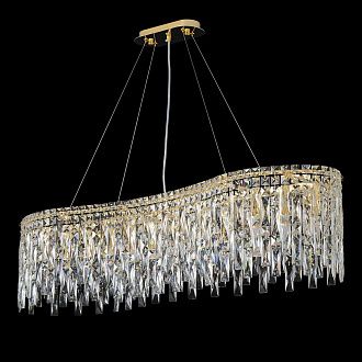 Люстра 120*30*29-151,5 см, 12*E14*40W, Crystal Lux Abril ABRIL SP12 L1200 GOLD, Золото