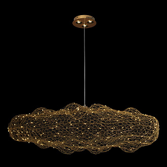 Светильник 150 см, 54W, 3000K, Loft It Cloud 10247/1500 Gold, золото