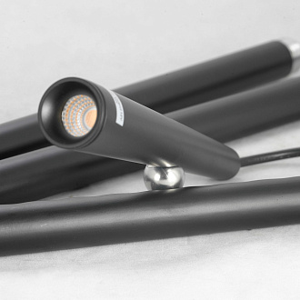 Торшер Lussole Dawson LSP-0576, 20*125 см, черный