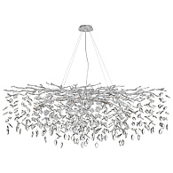 Люстра 120*45*150 см, 14 G9*40W, Odeon Light Delica, хром 4970/14