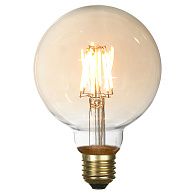 Лампа светодиодная 9,5*14 см, 1*E27*6W 2600K Lussole Edisson GF-L-2106 бронзовый