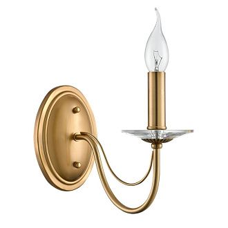 Бра 13**-29 см, 1*E14*40W, Lumion INCANTO 8033/1W, медь, прозрачный