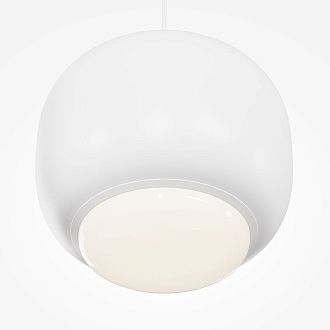 Подвесной светильник 30 см, 20W, 3000K, Maytoni MOD466PL-L12W3K, белый