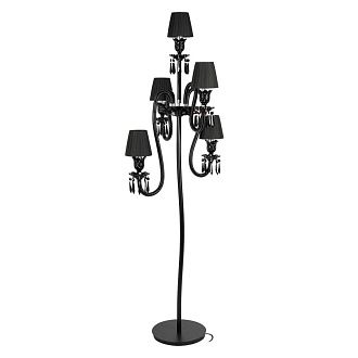 Торшер 175 см, Loft IT Lord 10558F Black, черный