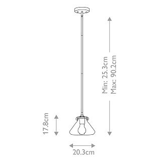 Подвесной светильник Hinkely Lighting, Арт. HK-CONGRESS-P-A-CM
