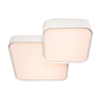 Светильник 50*50*-9 см, *LED*84W, 3000-7000K, Freya Площадь/Square FR6095CL-L84W, Белый
