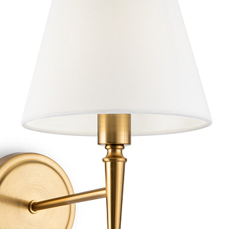 Светильник 29 см, Freya Rosemary FR5190WL-01BS1, латунь