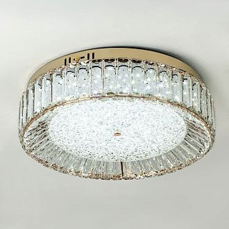 Потолочный светильник 50*50*0,0000 см, LED 55W, 3000 / 6000K, Золото MODELUX ML.2305.500