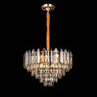 Люстра 60*60*110 см, 9*E14 Gerhort G21093/9GD+CL, Золото