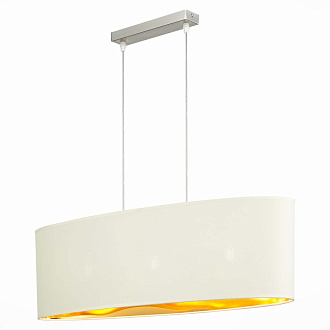 Светильник подвесной 75*22 см, 120W,  EVOLUCE  BRESCIA SLE300563-03  Никель