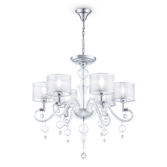 Люстра Maytoni Bubble Dreams MOD603-06-N, диаметр 71 см, хром