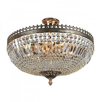Люстра 45*35 см, 5*E27, 40W, Omnilux Omnilux 766 OML-76607-05, золотой