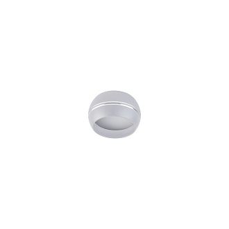 Светильник Ø90 x H70, мм, 1*15W, SANDY WHITE+CHROME (Белый+Хром) Rilon 011D MZ SWT SANDY WHITE+CHROME