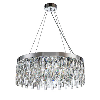 Подвесной светильник 600*600*255/1255 мм, 8*E14 хром Indigo Anna V000385, 12029/8P Chrome