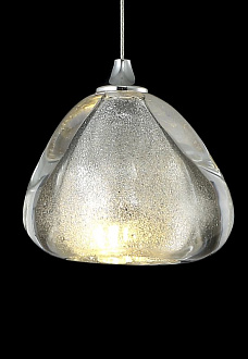 Светильник подвесной 12 см, Crystal L ux VERANO SP1 SILVER Серебро
